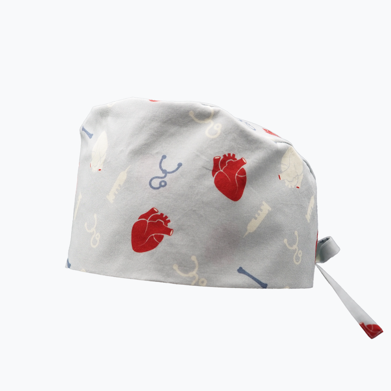 Heartbeat Heroes - Bandana OP Haube - OP Haube aus Stoff - Gluecksbringer