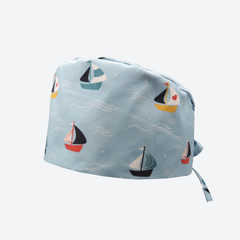 Sail Away - Bandana OP Haube - OP Haube aus Stoff - Gluecksbringer