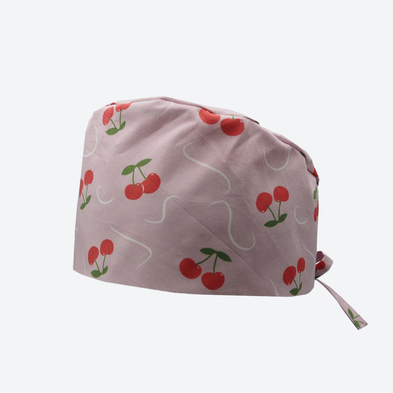 Sweet Cherry - Bandana OP Haube - OP Haube aus Stoff - Gluecksbringer