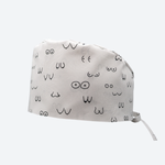 Boobiful - Bandana OP Haube - OP Haube aus Stoff - Gluecksbringer