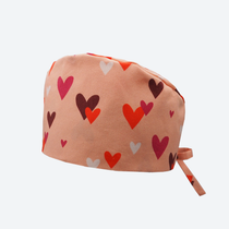 Heart Affairs - Bandana OP Haube - OP Haube aus Stoff - Gluecksbringer