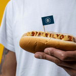 Hot Dogs - Anpassbare OP Haube - OP Haube aus Stoff - Gluecksbringer