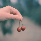 Sweet Cherry - Bandana OP-Haube - OP Haube aus Stoff - Gluecksbringer