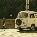 Van-tastic Peace - Anpassbare OP Haube - OP Haube aus Stoff - Gluecksbringer